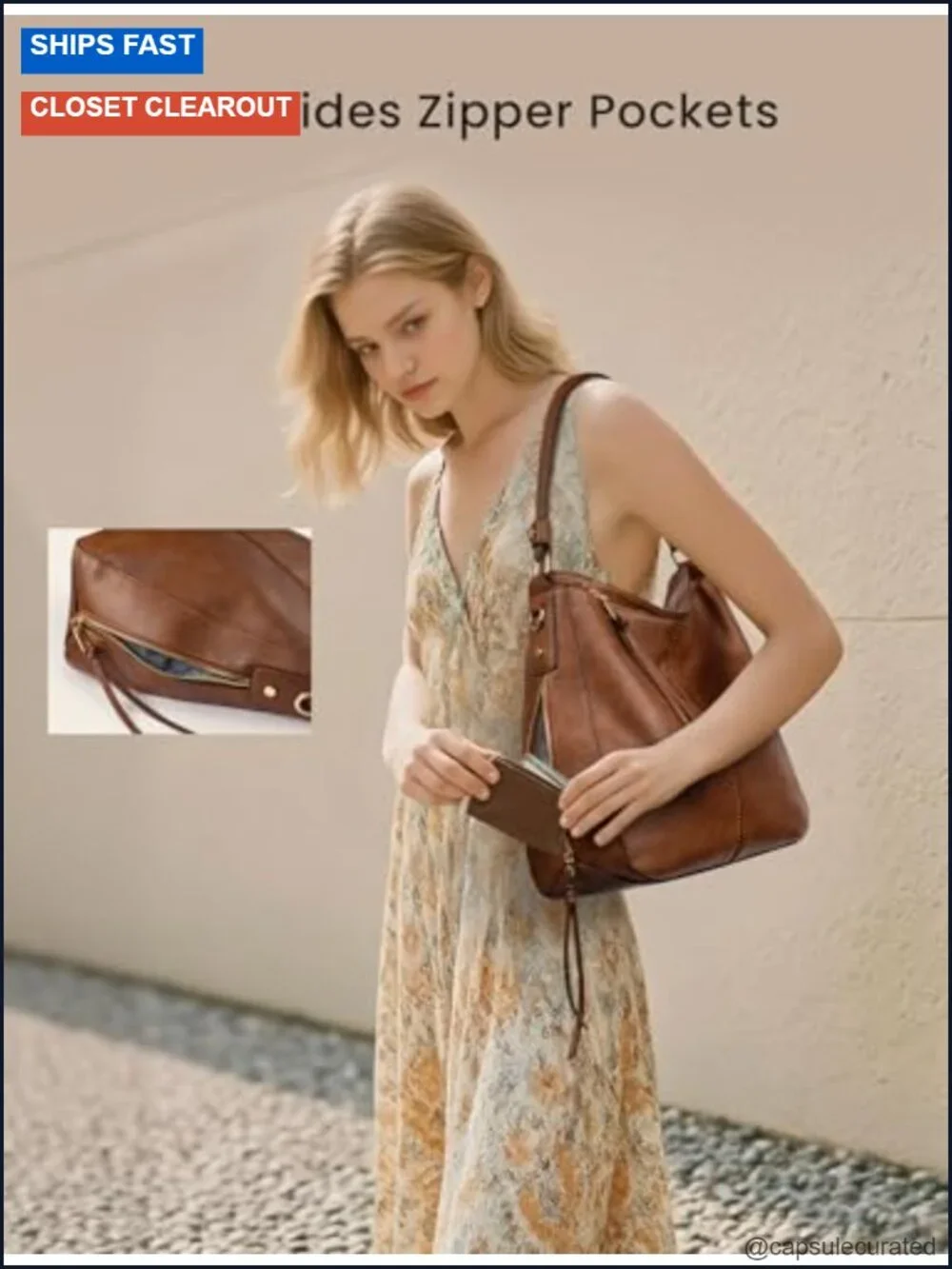 Large Hobo Crossbody Bag Women Anti-Scratch PU Leather Shoulder Purse